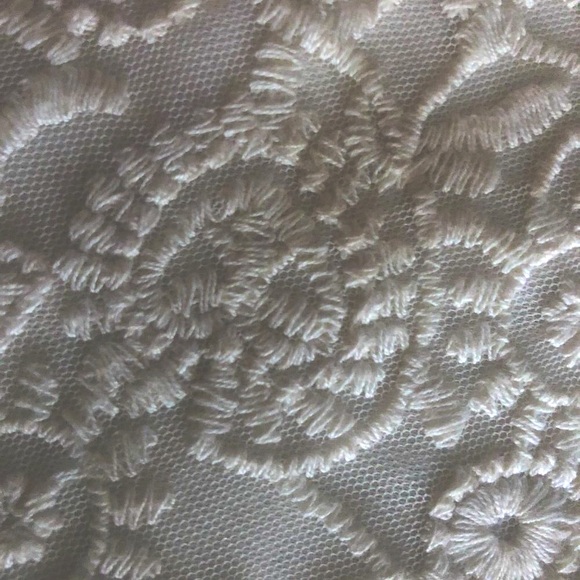 Ralph Lauren Midi Embroidered White Skirt (Size 2) - Picture 6 of 9